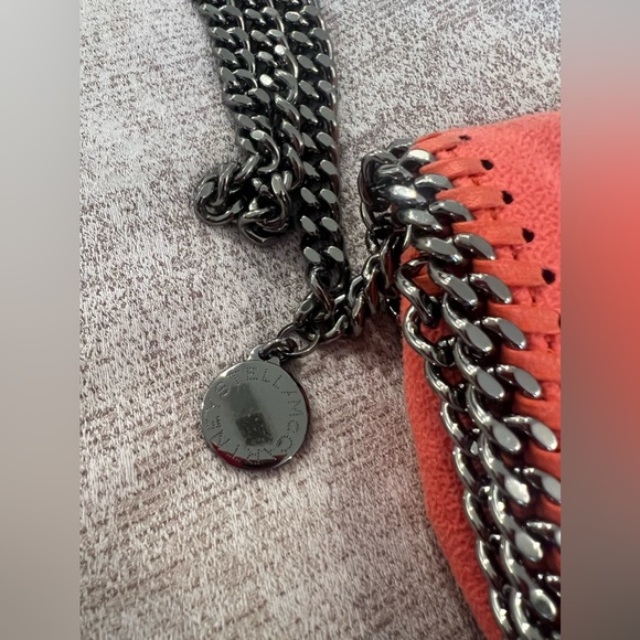 Stella McCartney Falabella Crossbody Bag in Coral - Picture 8 of 10